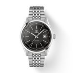 Vooraanzicht van het horloge Tissot Visodate 39mm met schaduw