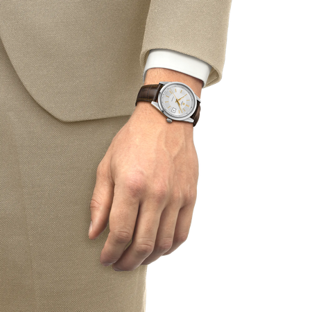 การจำลองนาฬิกา Tissot Visodate 39mm บนข้อมือ