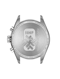 Back view of the watch case Tissot PR 100 Ice Hockey 2026 40mm