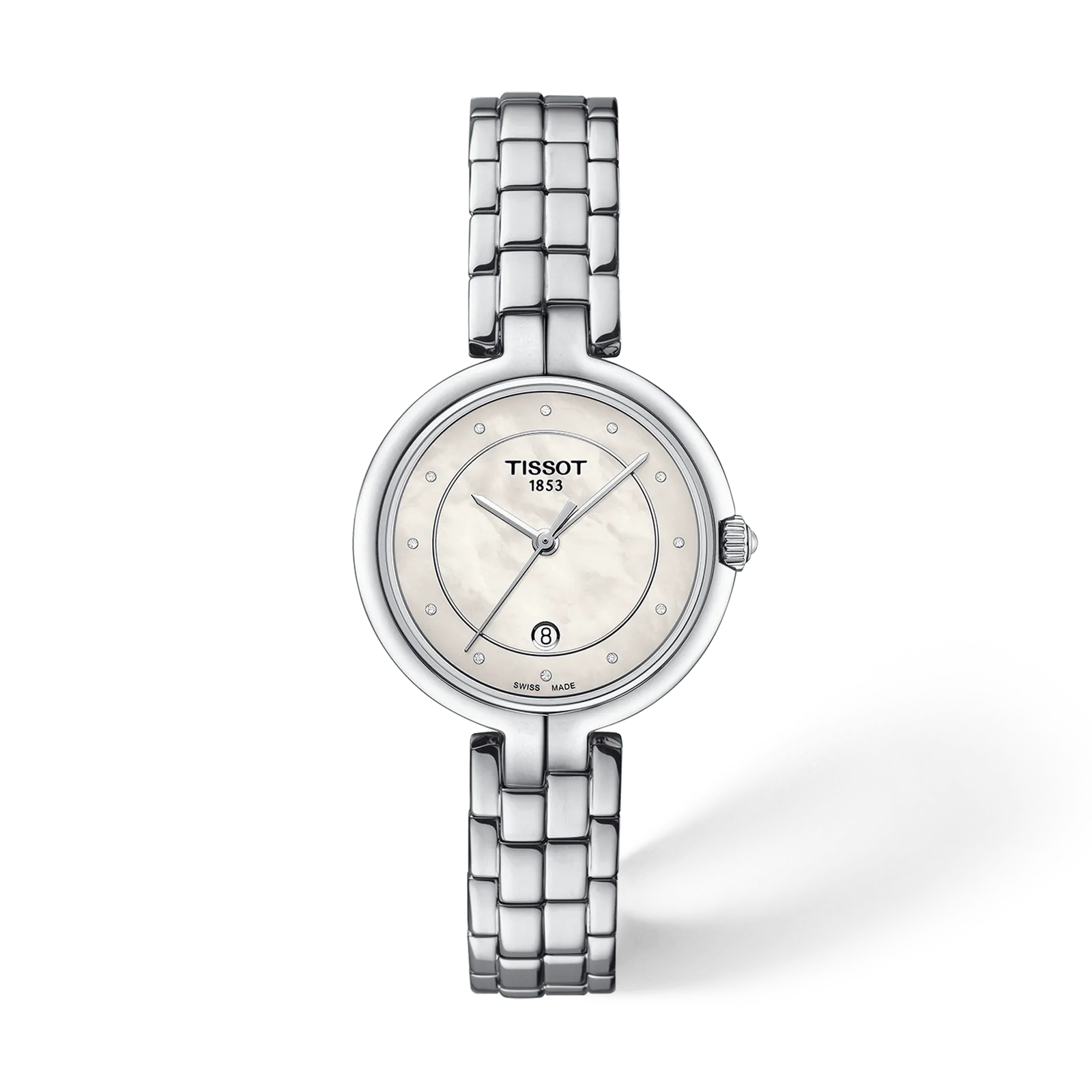Tissot Flamingo — White mother-of-pearl