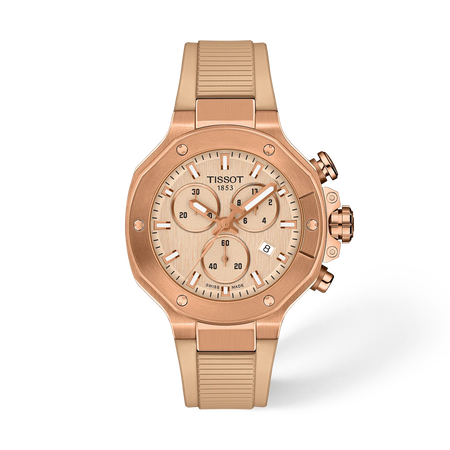 vista frontale dellorologio {0} con ombra