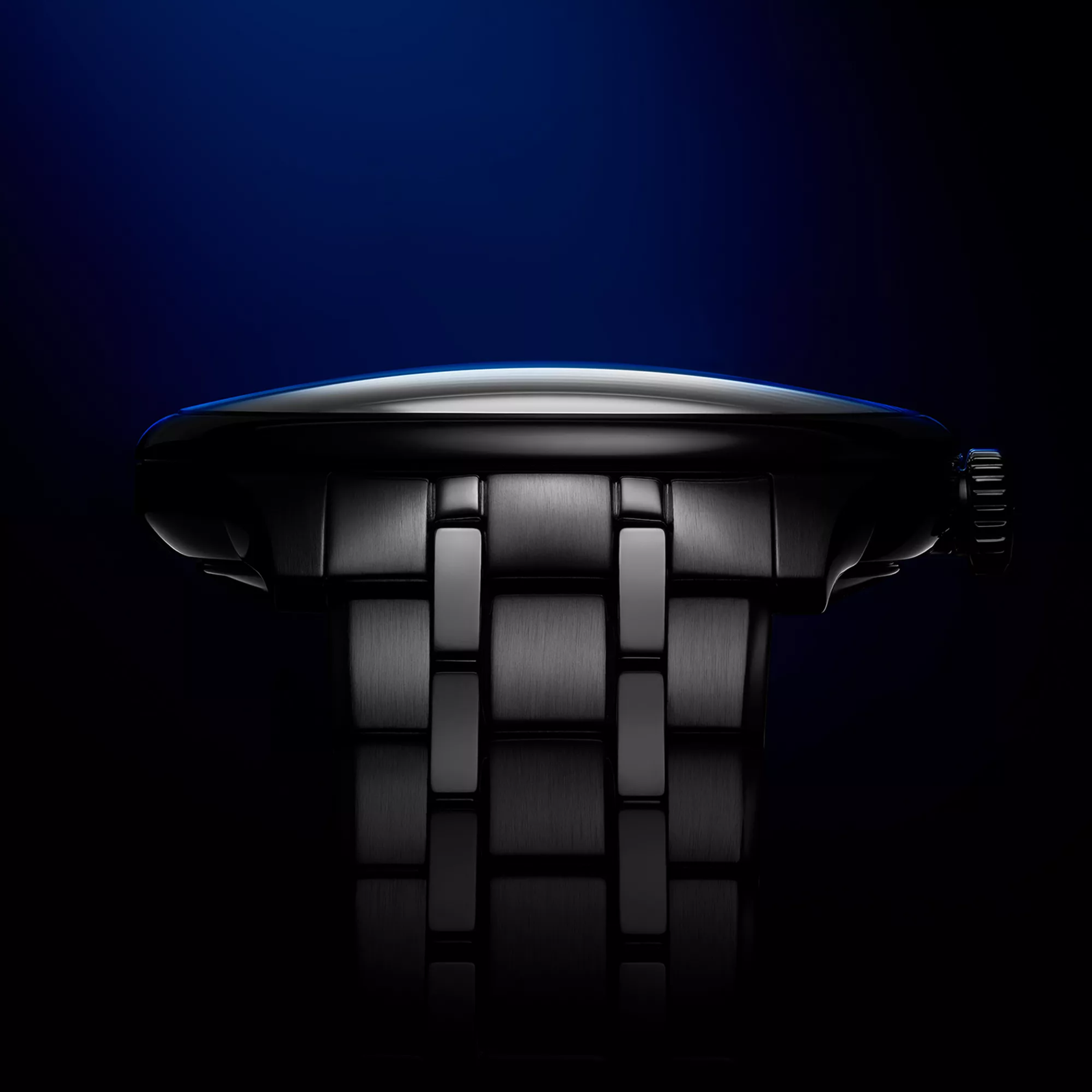 Tissot Chemin des Tourelles Powermatic 80 39 mm watch on a colored background