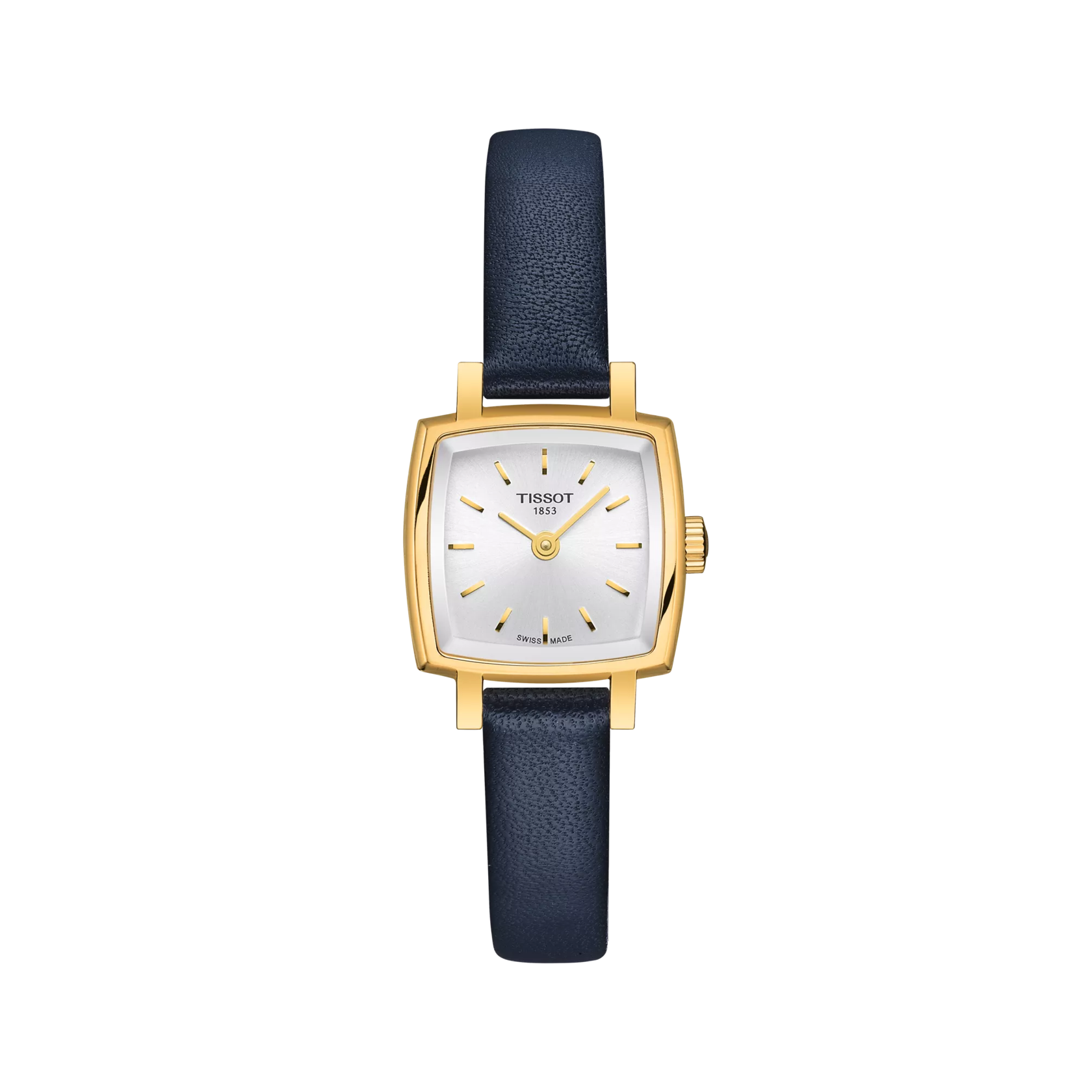 Front view of the watch Tissot Lovely Square Summer Kit