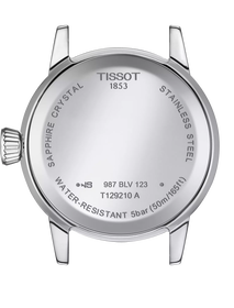 Back view of the watch case Tissot Classic Dream Lady