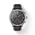 Front view of the watch Tissot Chrono XL with shadow