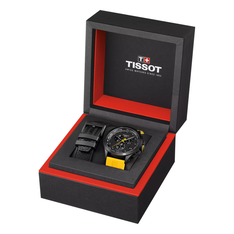Presentation box of the watch Tissot T-Race Cycling Tour de France 2023