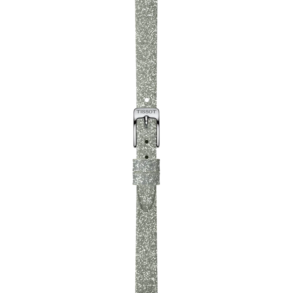 Zoom on Tissot Official Grey Synthetic Strap Lugs 9 mm