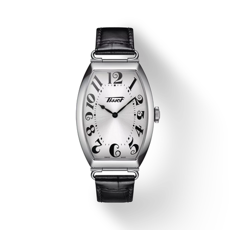 vista frontale dellorologio {0} con ombra