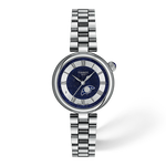 Front view of the watch Tissot D&eacute;sir 29.6mm with shadow