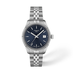 Vue de face de la montre Tissot Ballade 34mm avec ombre