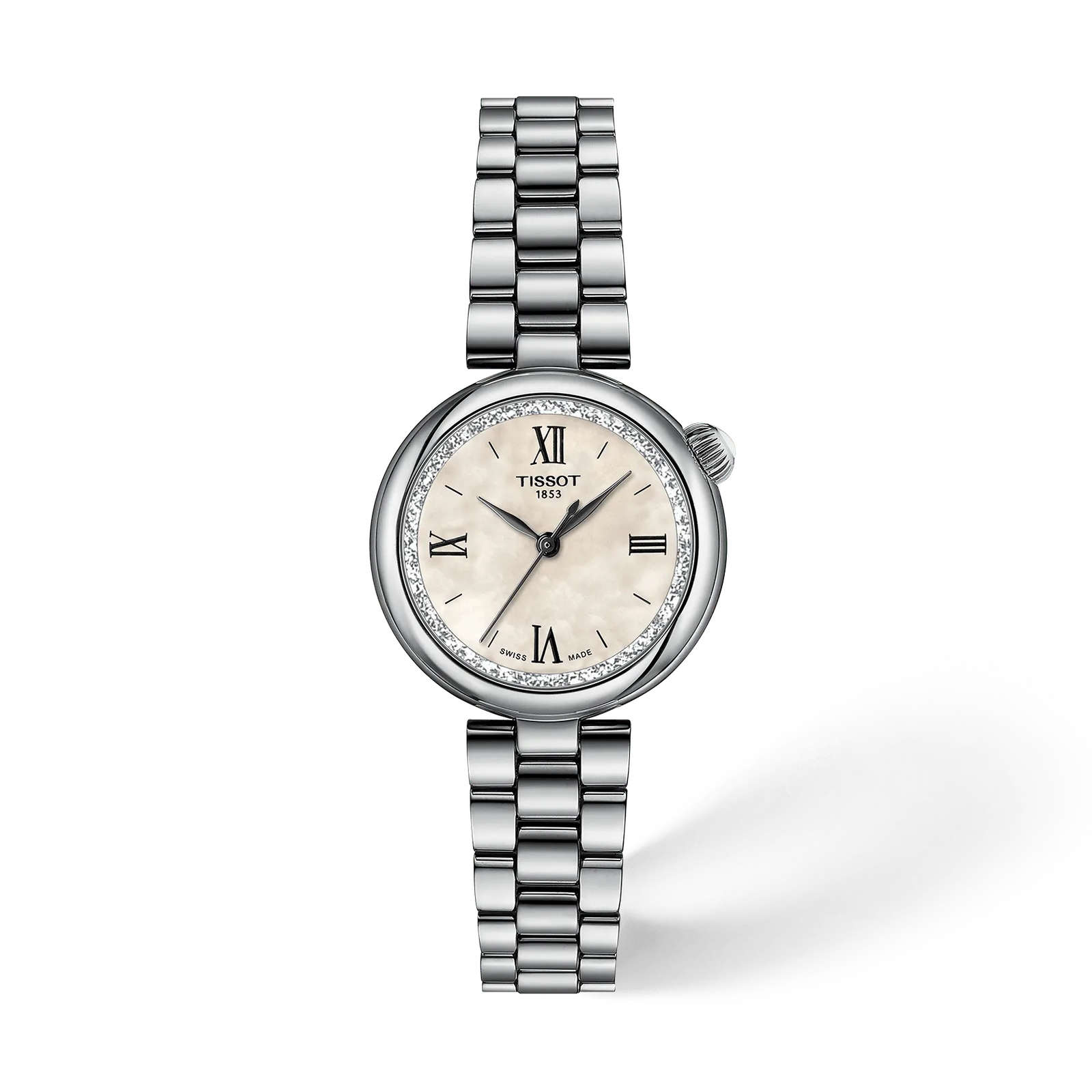 White mother-of-pearl