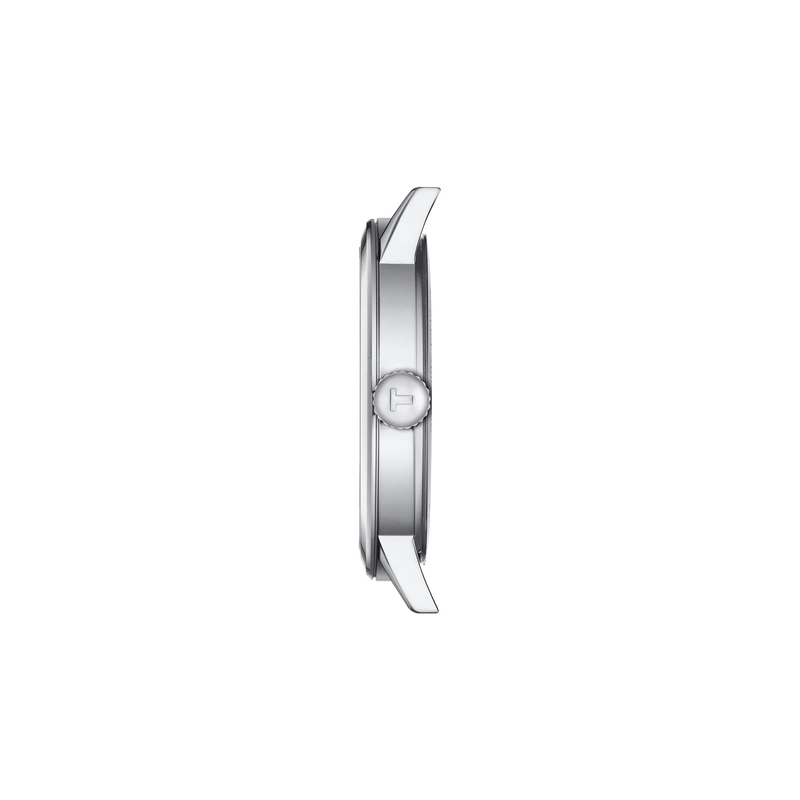 Profile view of the watch case Tissot Classic Dream 42mm