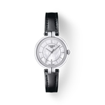 Front view of the watch Tissot Flamingo with shadow