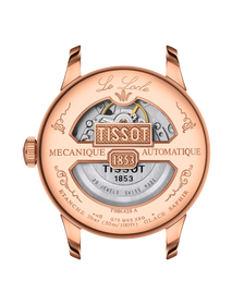 Back view of the watch case Tissot Le Locle Automatique Petite Seconde