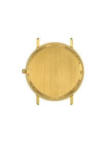Back view of the watch case Tissot Goldrun Gold 38mm