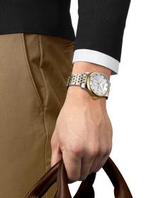 Simulation of the watch Tissot Le Locle Automatique Petite Seconde on a wrist