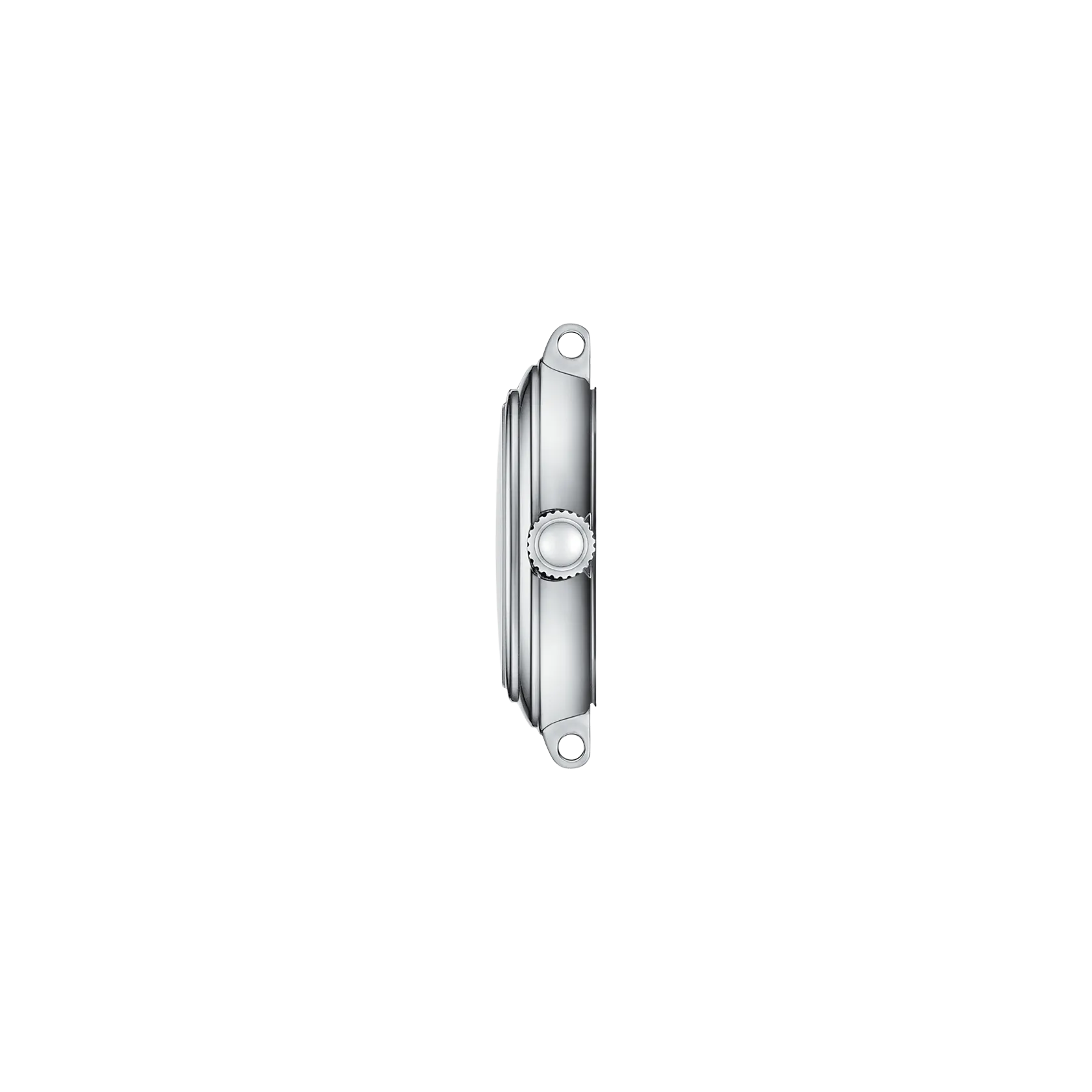 Profile view of the watch case Tissot Bellissima 26mm
