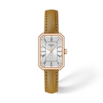 Front view of the watch 天梭SRV系列30mm with shadow