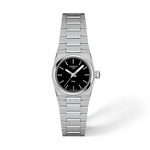 Front view of the watch Tissot PRX 25mm with shadow