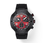 Front view of the watch Tissot T-Race MotoGP 2026 45mm with shadow