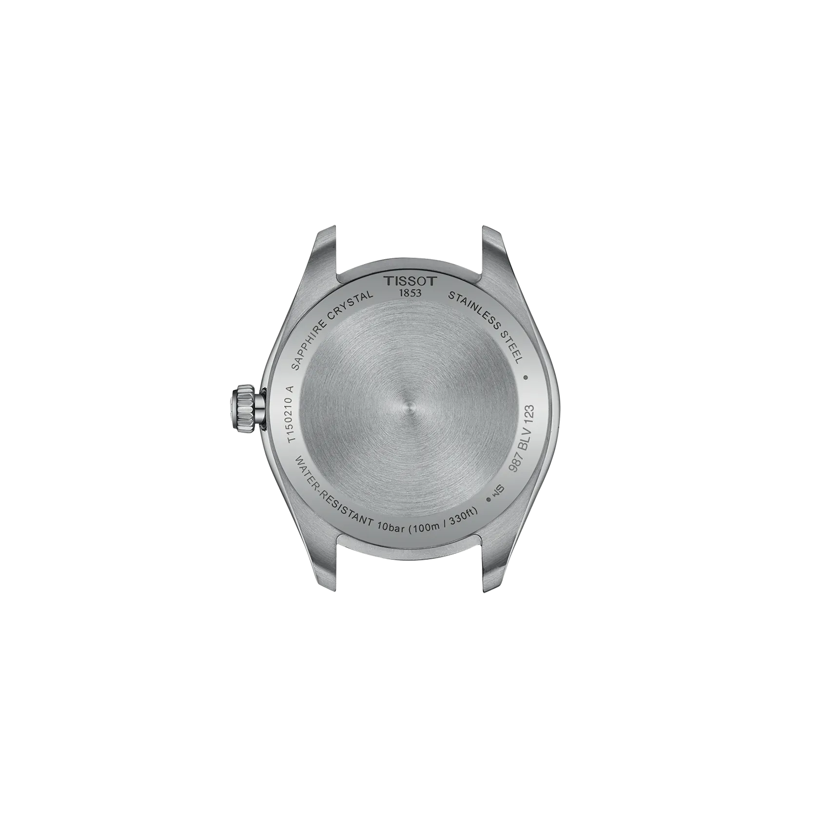 시계 케이스 뒷면 보기 티쏘 PR 100 34mm