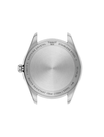 Back view of the watch case Tissot Ballade 40mm