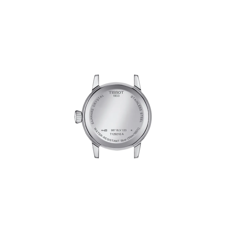 Back view of the watch case Tissot Classic Dream 28mm