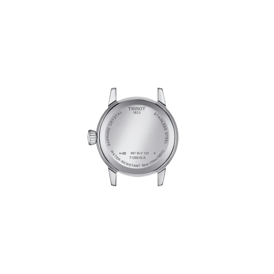 Back view of the watch case Tissot Classic Dream 28mm