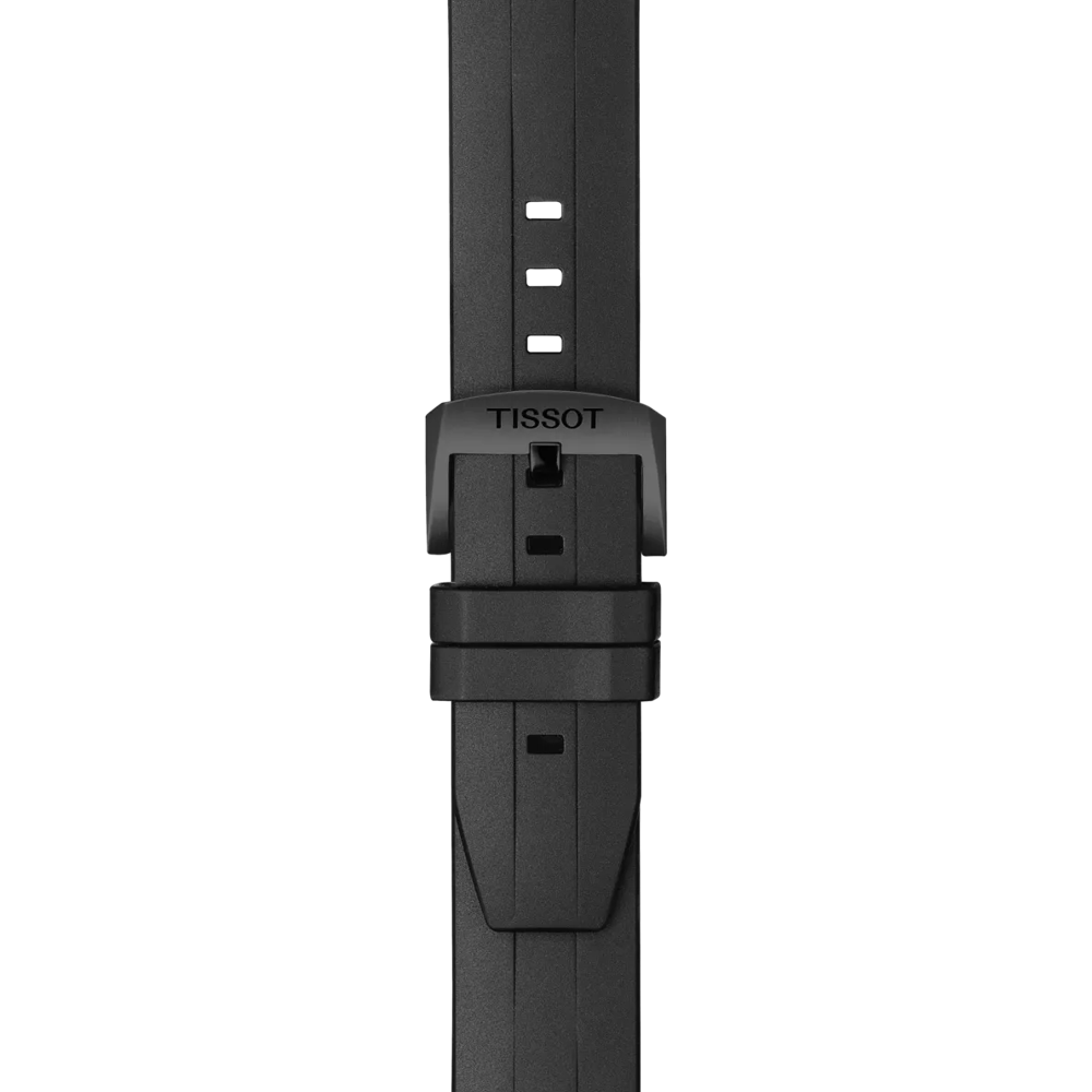 Zoom de la correa del reloj Tissot Seastar 1000 Powermatic 80