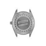 R&uuml;ckansicht des Geh&auml;uses der Uhr Tissot PR 100 Jungfraubahn 40mm