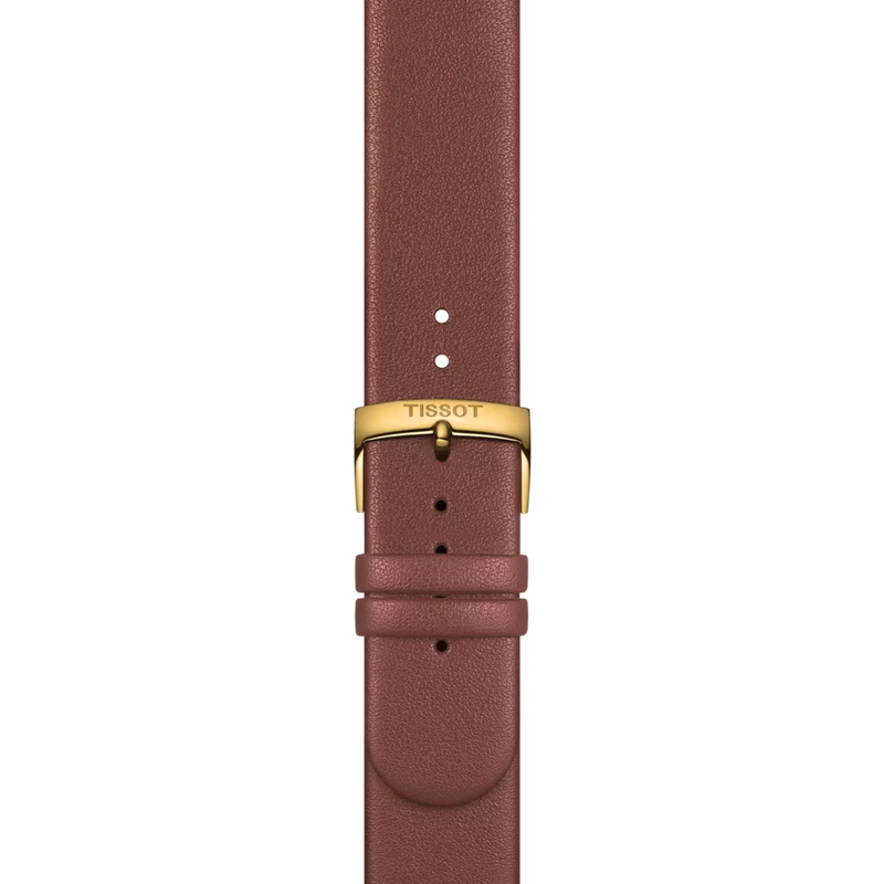 Strap zoom of the watch Tissot Heritage Memphis Gent