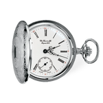 Front view of the watch Tissot Savonnette 49.55mm with shadow