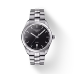 Front view of the watch Tissot PR 100 with shadow