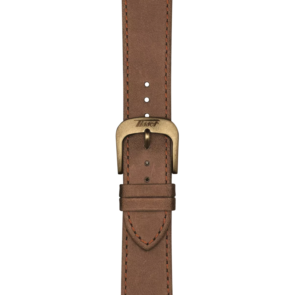 Strap zoom of the watch Tissot Heritage Visodate