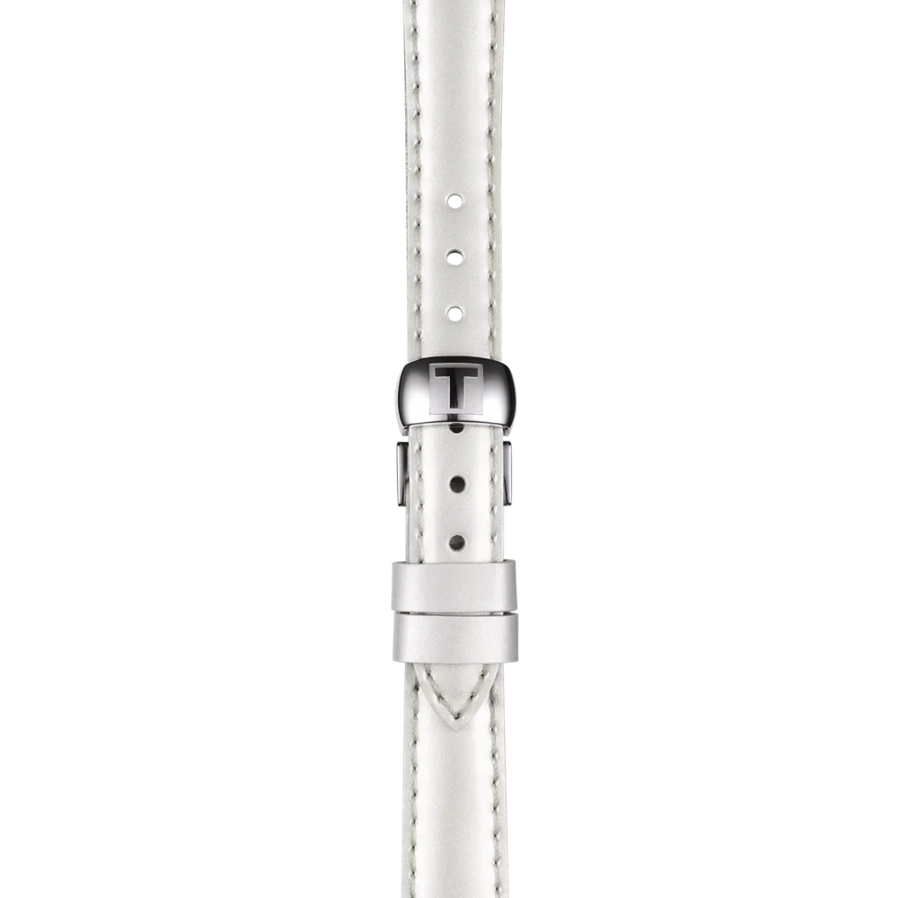 Bandzoom van het horloge Tissot Flamingo