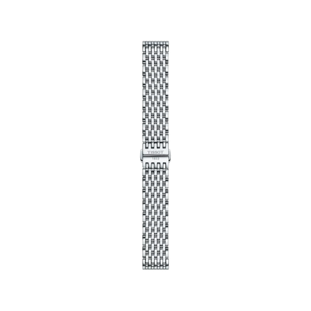 Front view of Tissot Official Stainless Steel Bracelet Lugs 16 mm