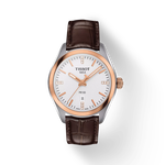 Front view of the watch Tissot PR 100 Lady with shadow