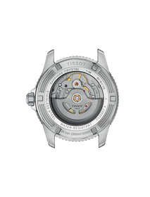 Back view of the watch case Tissot Seastar 1000 40mm