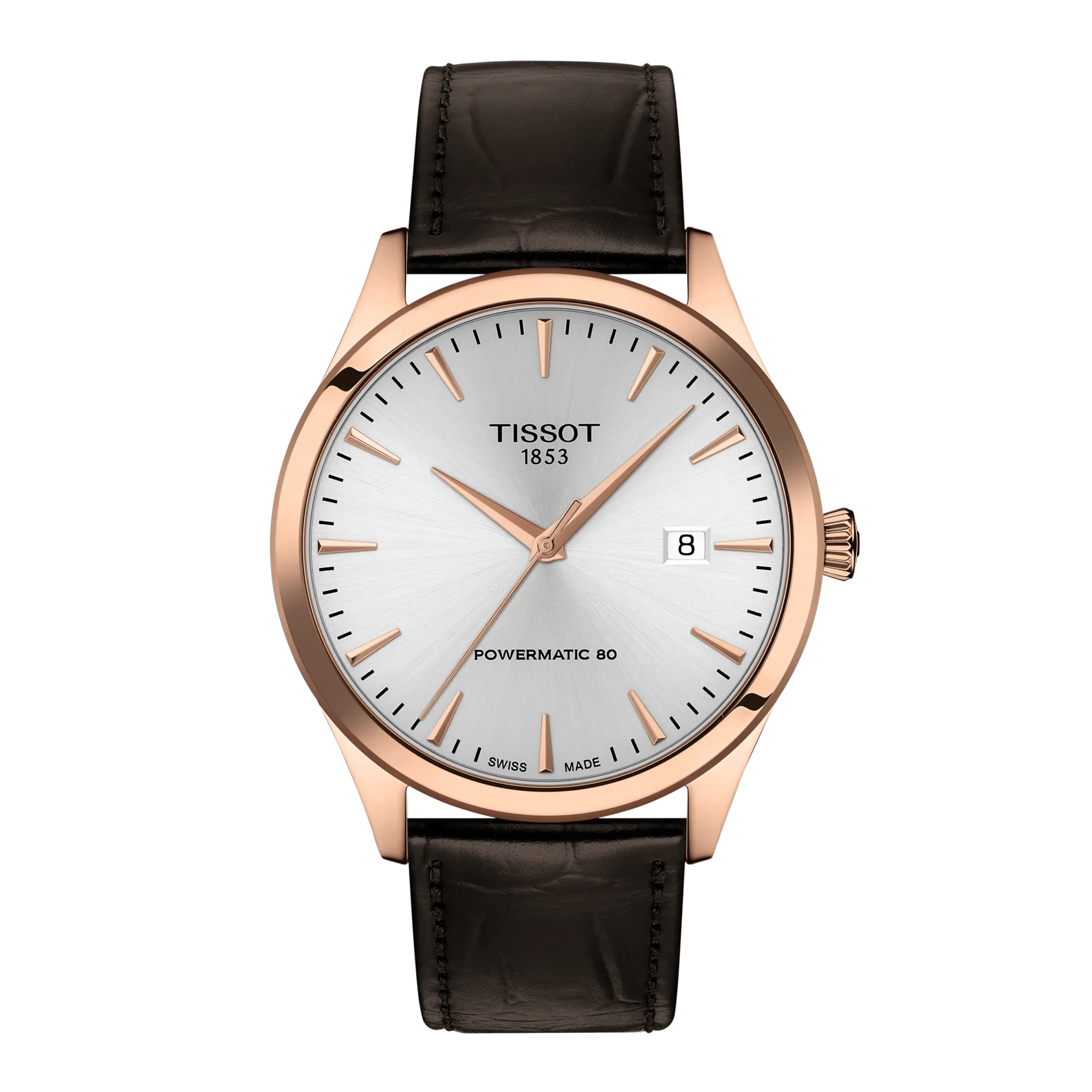 Front view of the watch Tissot Classic Dream 40mm