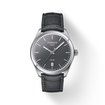 Front view of the watch Tissot PR 100 with shadow