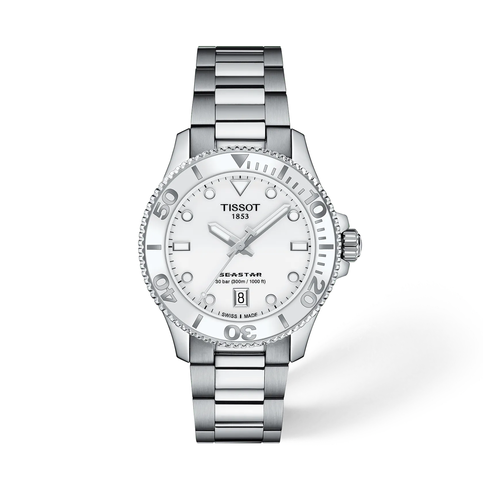 Tissot Seastar 1000 — White