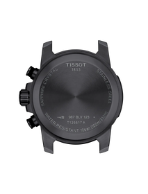 Achteraanzicht van de horlogekast Tissot Supersport Chrono 45.5mm