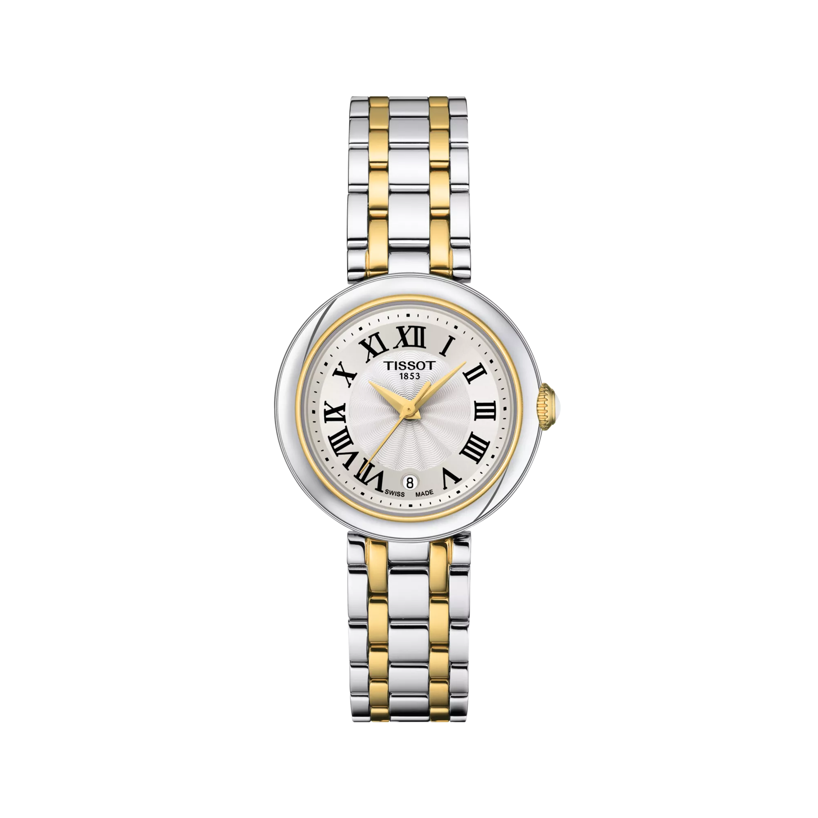 Front view of the watch Tissot Bellissima Small lady