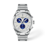 Front view of the watch Tissot PR 100 40mm with shadow