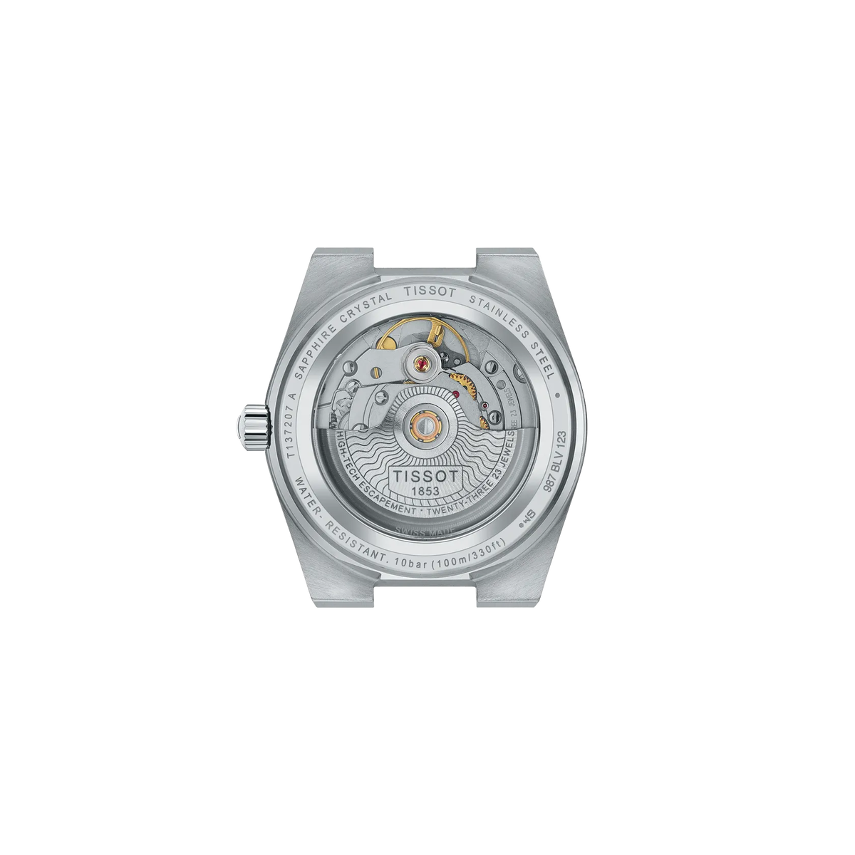 Механические часы Tissot PRX 35 мм Automatic, цвет: Чёрный — фото 2