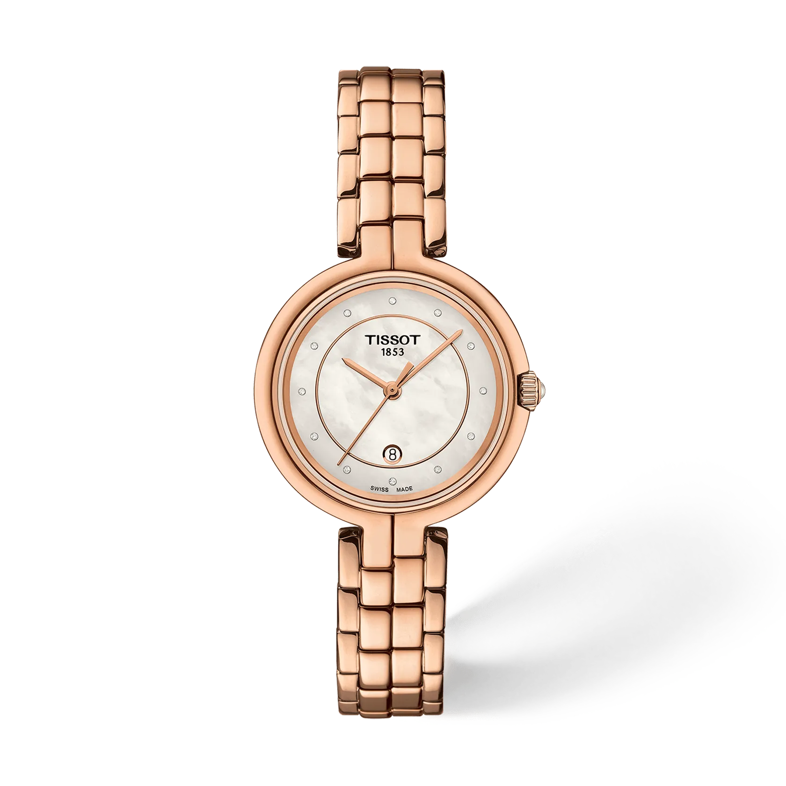 White mother-of-pearl