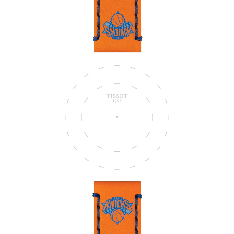 TISSOT NBA ニューヨーク・ニックス リミテッドエディション 22mmのラグのフォーカス