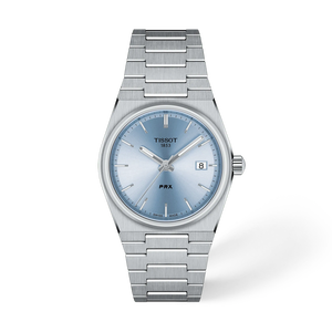 TISSOT PRX 35mm の正面図・影あり