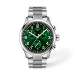 Vorderansicht der Uhr Tissot Chrono L 42mm mit Schatten