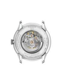 Back view of the watch case Tissot Chemin Des Tourelles 42mm